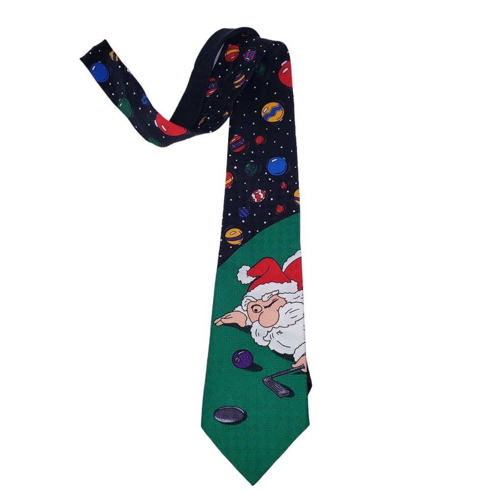Mens Santa Christmas Neck Tie by Hallmark